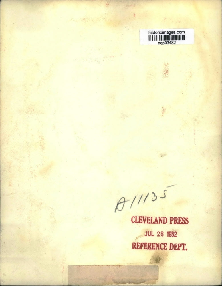 1952 Press Photo Democratic Party head Adlai Stevenson at Chicago convention