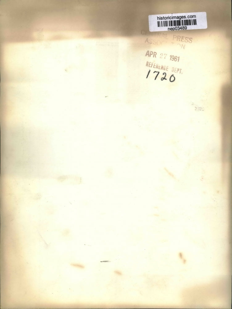 1961 Press Photo Labor Secretary Arthur Oledberg & Labor's Michael Starr