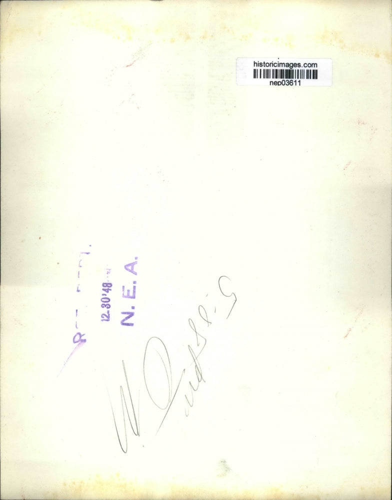 1948 Press Photo Truman Chats With Friends And Neighbors At Summer White House