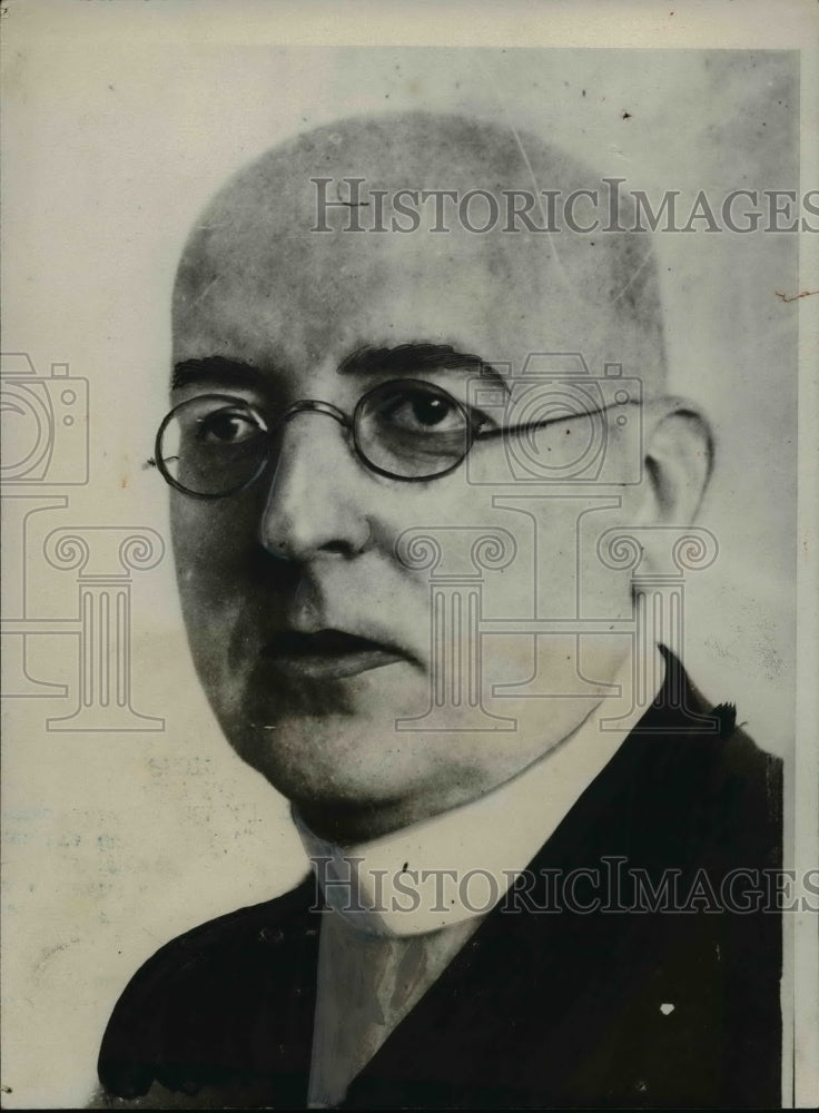 1927 Press Photo Australian Chancellor Mgr. Seipel - nep03672