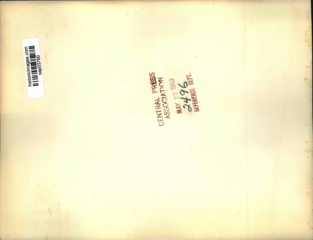 1959 Press Photo Andrei Gromyko, Aiichiro Fujiyama exchange greeting - nep03760