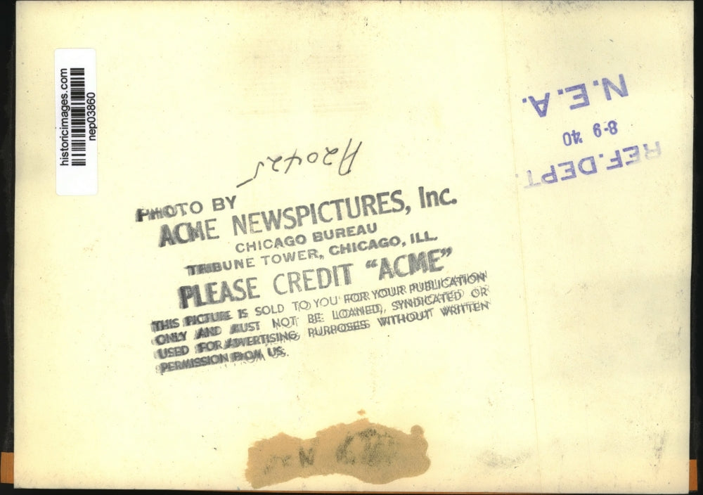 1940 Press Photo Robert, Farley, Quayle after Democratic National Convention