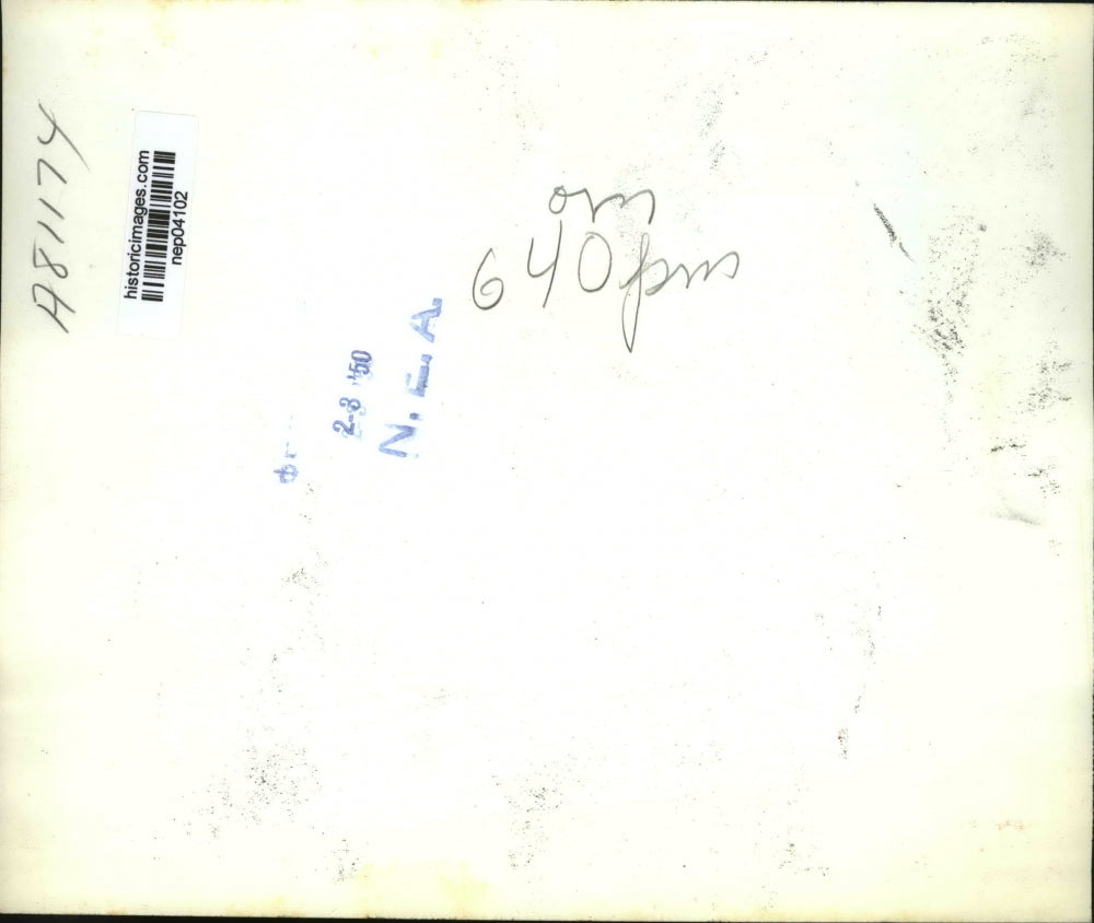 1950 Press Photo Drucie Snyder, John Ernest Horton marry at Washington Cathedral