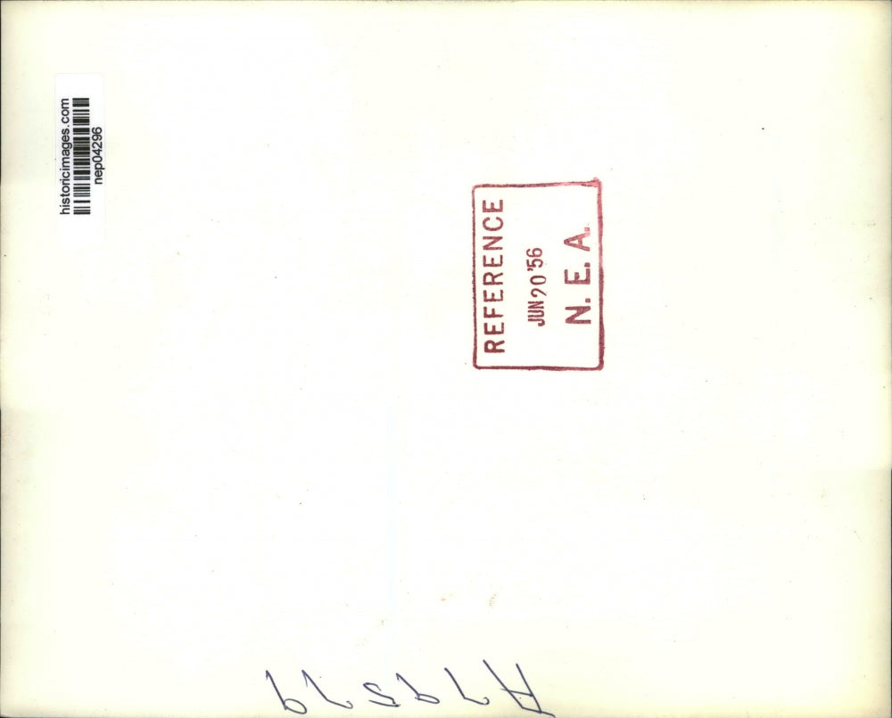 1956 Press Photo Konrad Adenauer, John Foster And Leonard Heaton - nep04296