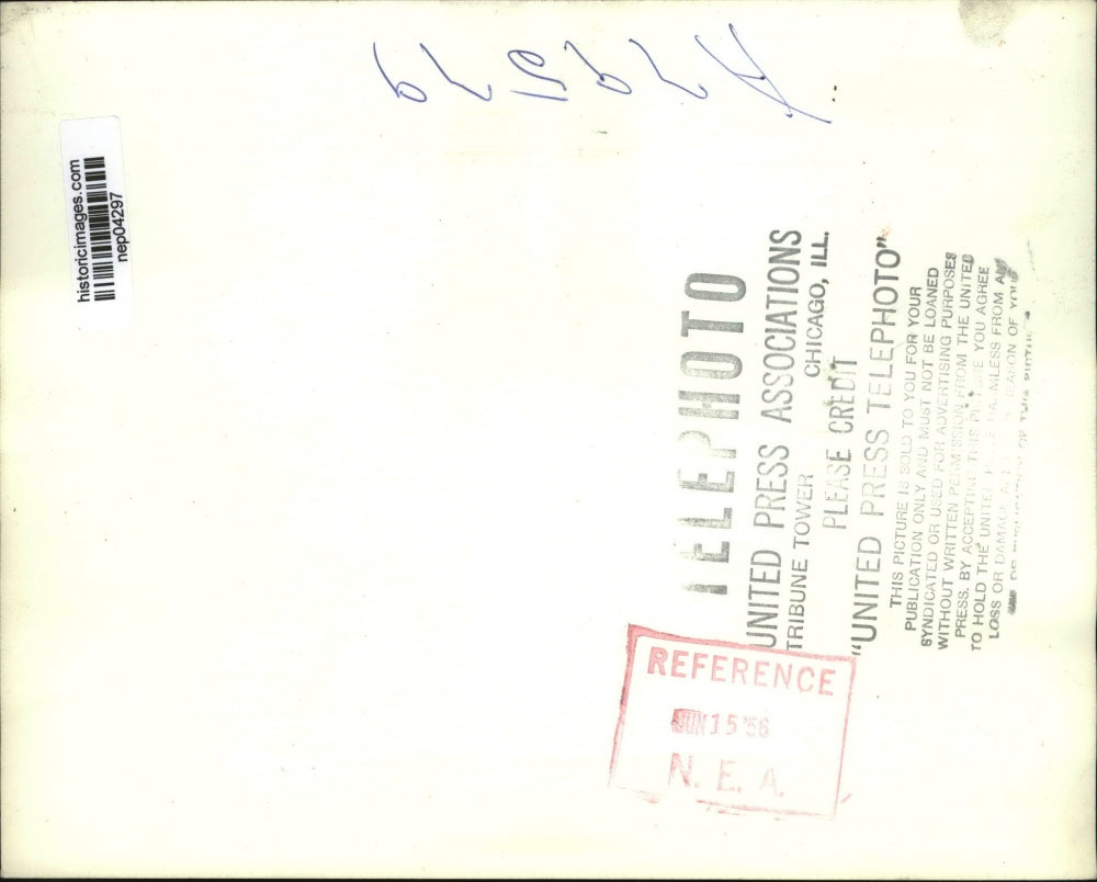 1955 Press Photo Chancellor Konrad Adenauer Arrived In New York - nep04297