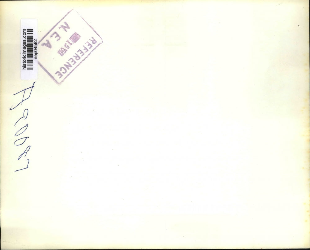 1958 Press Photo Bernard Goldfine At The hearing - nep04582