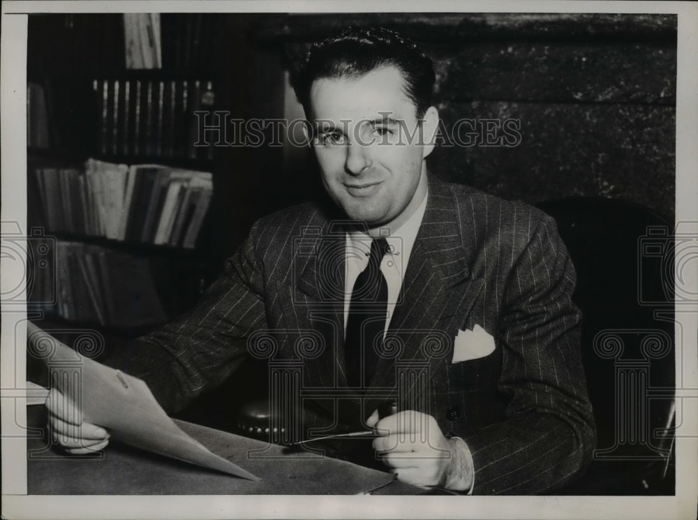 1937 Press Photo Nathan Sobel Has Been Appointed As The New Counsel - nep04682