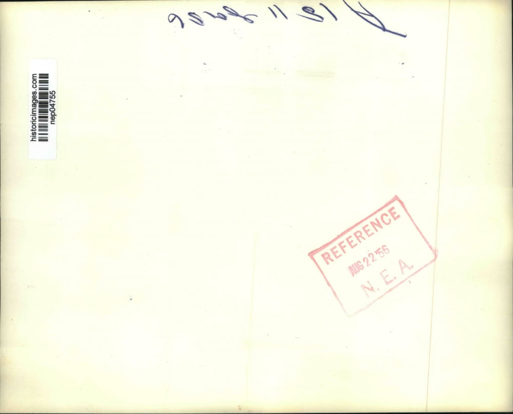 1956 Press Photo Adlai Stevenson Clasps hands With Gov. Frank Clement