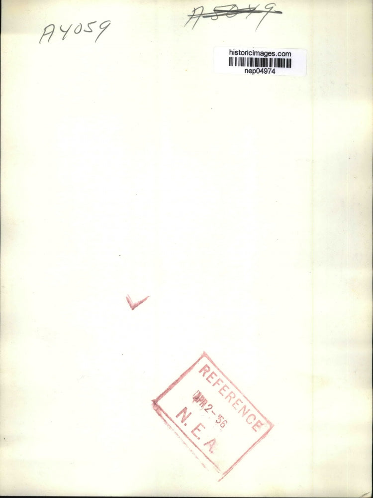 1955 Press Photo Sen. Walter George At The White House - nep04974