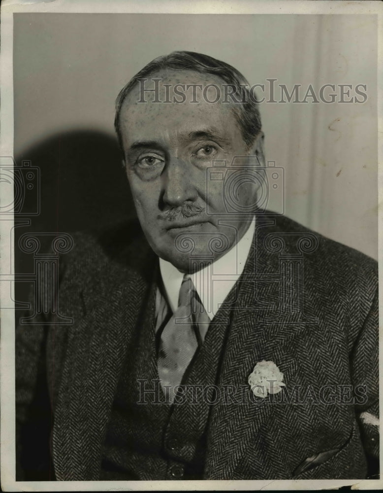 1931 Press Photo Portrait Of James Berard - nep05248