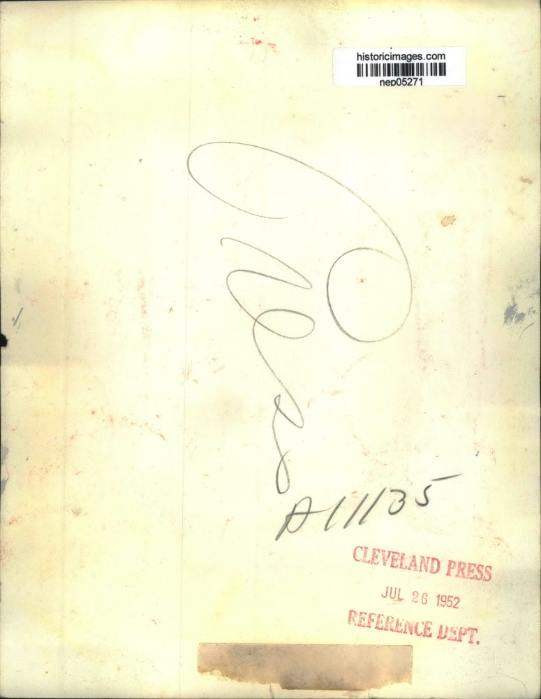 1952 Press Photo Portrait Of Gov. Adlai Stevenson - nep05271