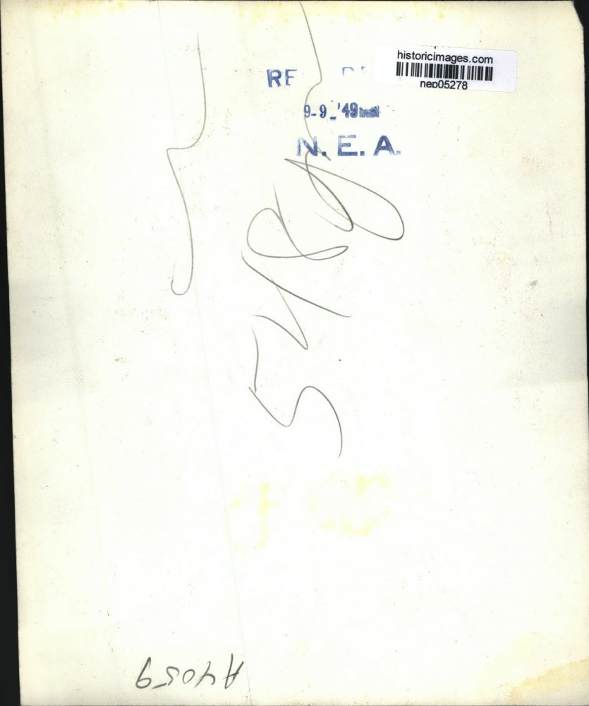 1949 Press Photo John Forster Dulles And Walter George During A Meeting