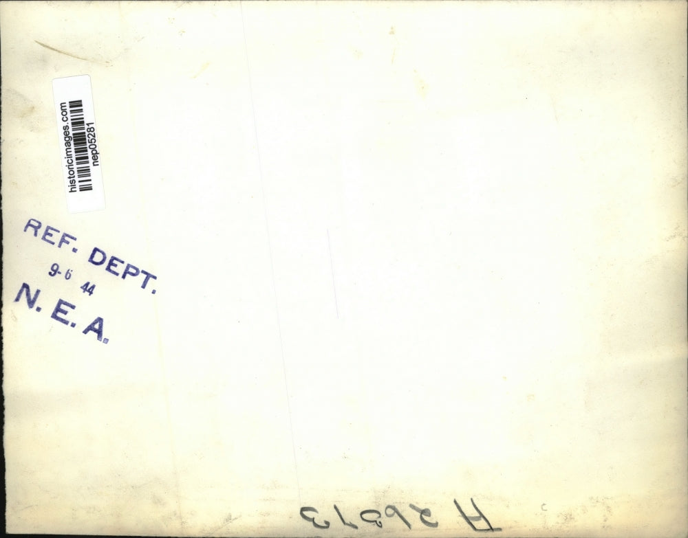 1944 Press Photo Mrs. Green, Mrs.Dewey, Gov. Green, and Gov. Dewey At Platform