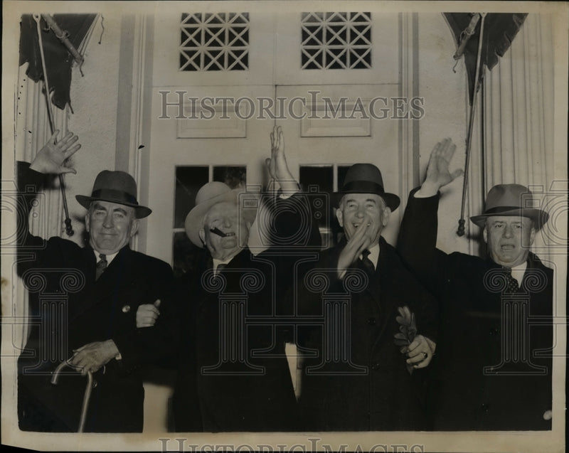 Load image into Gallery viewer, 1940 Press Photo Congressional Leaders Call At The White House - nep05311
