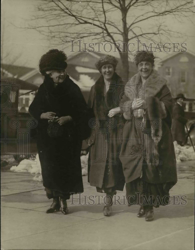 1921 Press Photo Wives Of The Senators Are Photographed At The Capitol