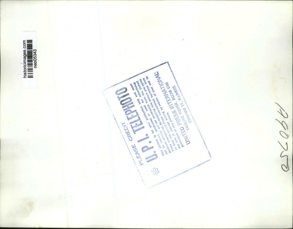 1959 Press Photo Rep. Randall Harmon Shown In His Office - nep05343