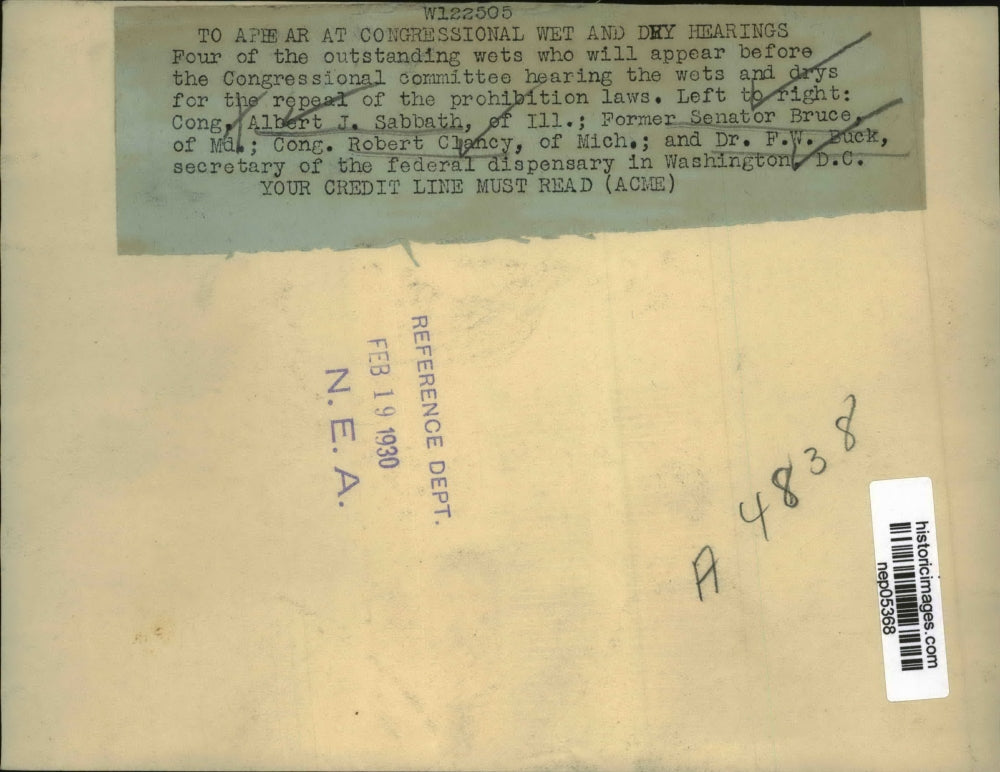 1930 Press Photo Four Of The Outstanding Wets That Will Appear At The Herings