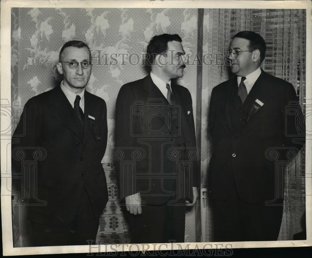 1939 Press Photo Dewey Night Committee Thomas McGill, J.D. Heltserman- Historic Images