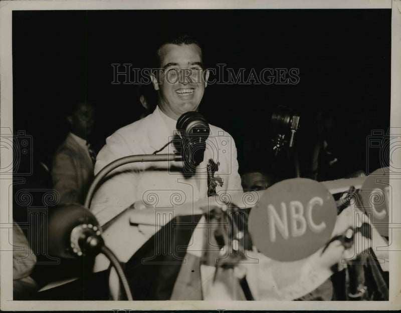 Load image into Gallery viewer, 1936 Press Photo Governor Albert Chandler of Kentucky Nominates FDR - nep05585
