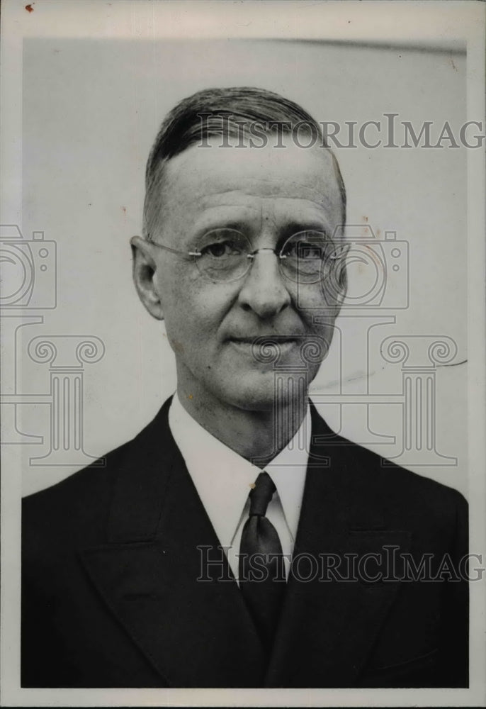 1937 Press Photo Robert Granville Caldwell, U.S. Minister to Bolivia - nep05643