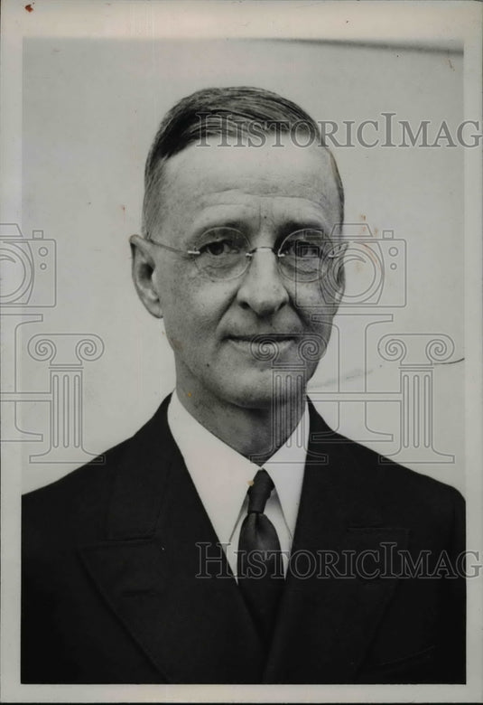 1937 Press Photo Robert Granville Caldwell, U.S. Minister to Bolivia - nep05643
