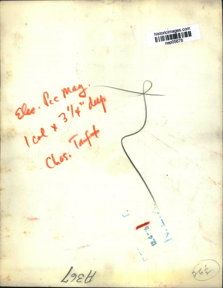 1951 Press Photo Charles P. Taft, Candidate for Ohio Governor - nep05678