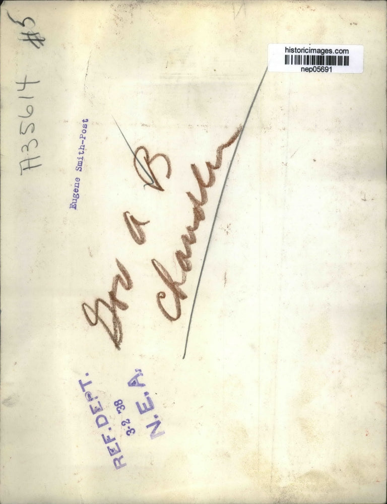 1938 Press Photo Governor A.B. Chandler of Kentucky in Shower - nep05691