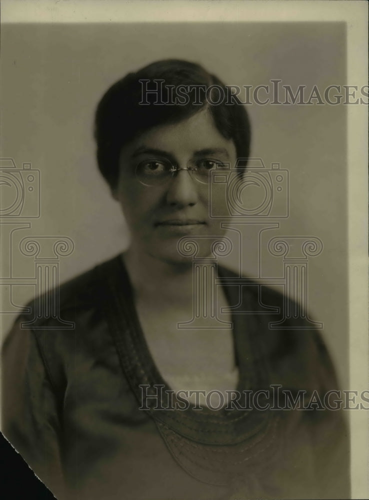 1919 Press Photo Ina J.N. Perkins, Child Corrections Section, National Defense