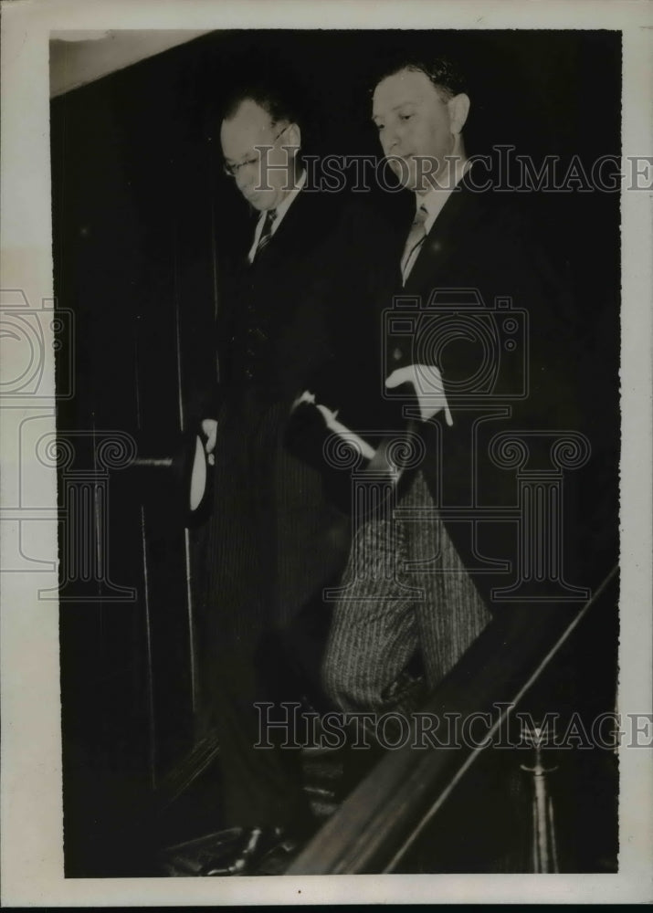 1937 Press Photo Mikhail M. Slavsky Soviet Ambassador in Tokyo - nep05745