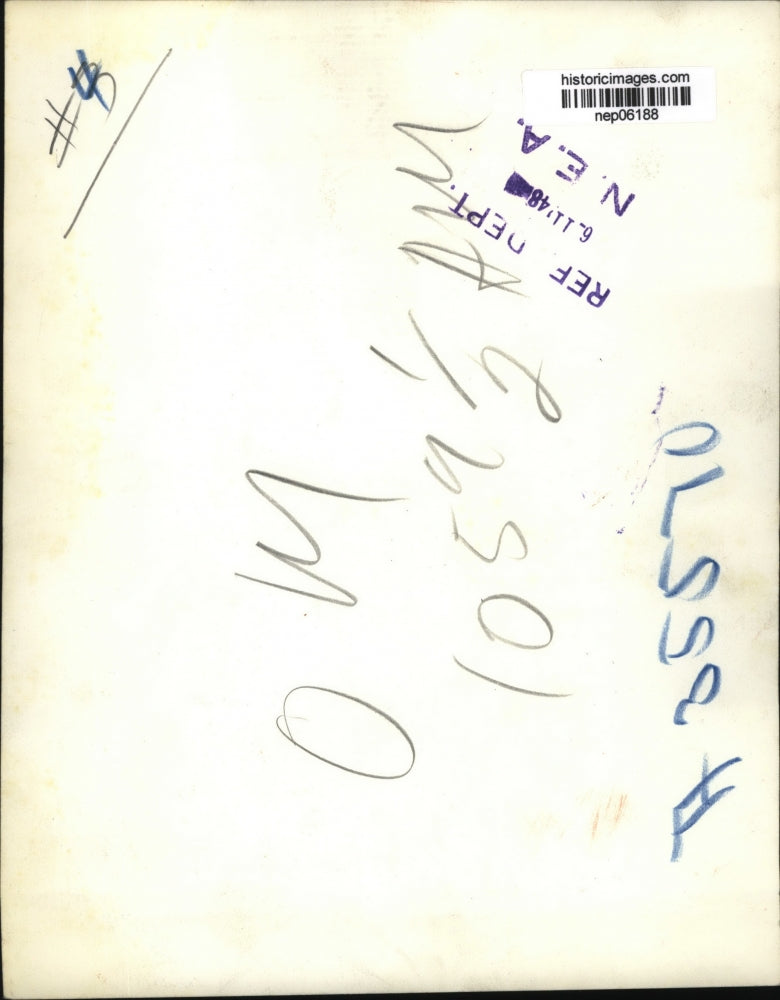 1948 Press Photo Senator Arthur H. Vandenberg Addresses Appropriations Committee