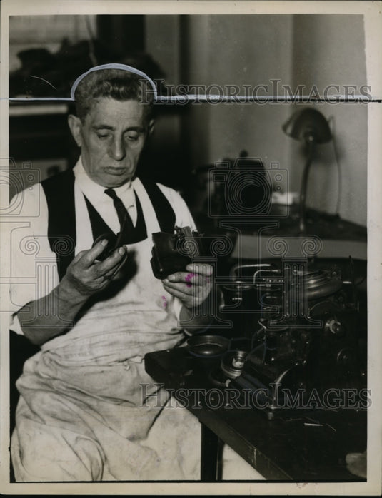 1934 Press Photo Herry Weinstock of Cleveland Heights, Ohio - nep06349