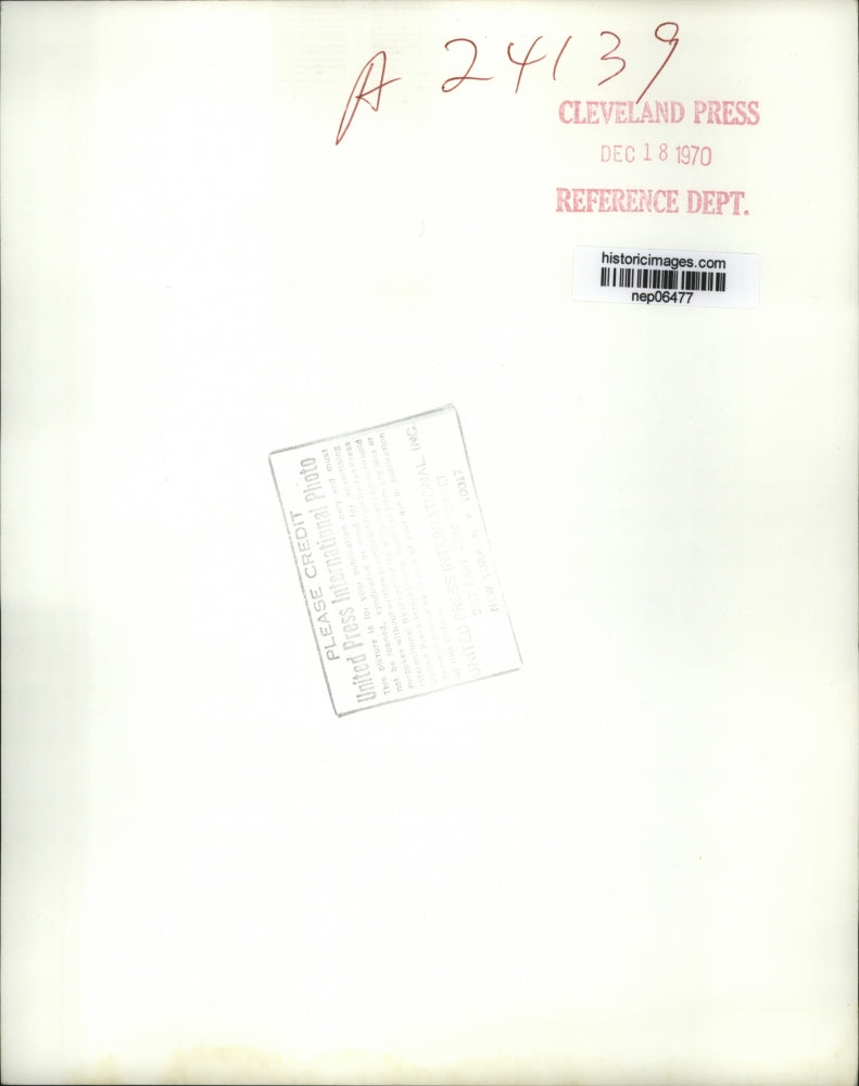 1970 Press Photo Prime Minister Edward Heath at Blair House, Washington, D.C.