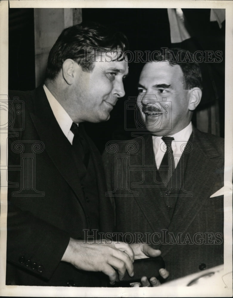 Load image into Gallery viewer, 1944 Press Photo Wendell Willkie &amp; Thomas E. Dewey at Republican Convention
