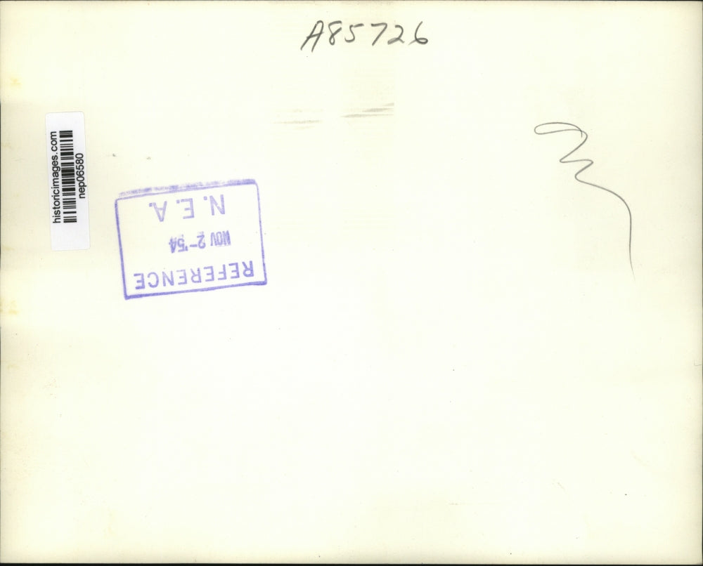 1954 Press Photo Leroy Gore editor of Sauk City WI Prairie Star - nep06580