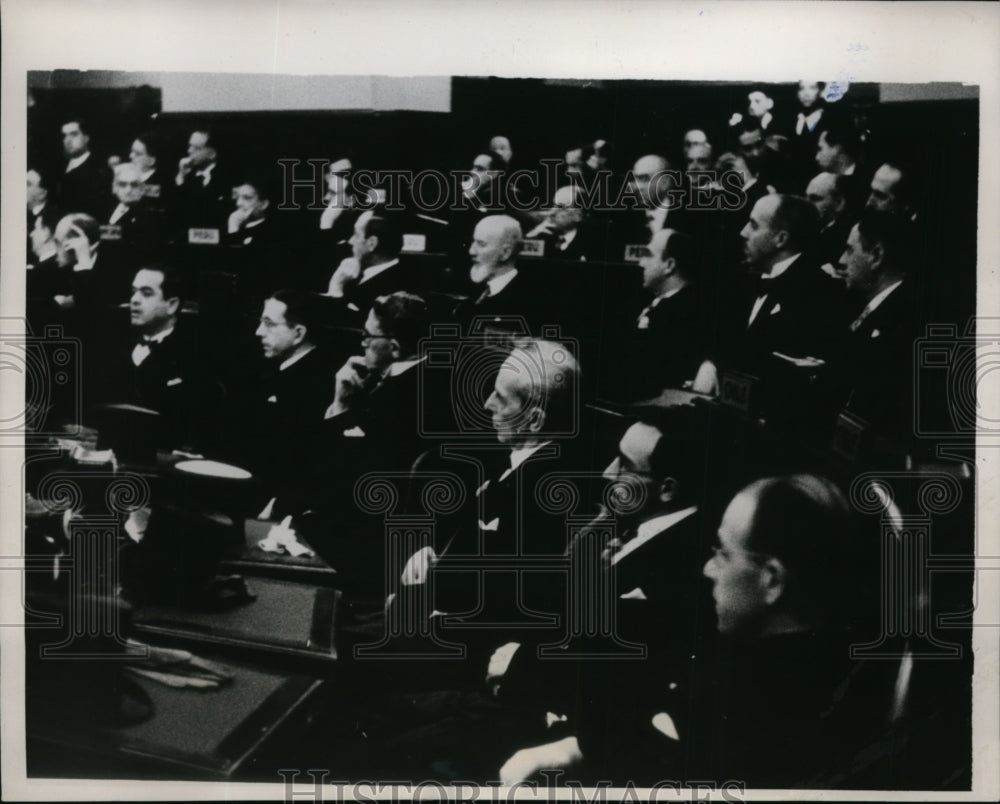 1938 Press Photo Lima Peru 8th Pan American conference opens - nep06658