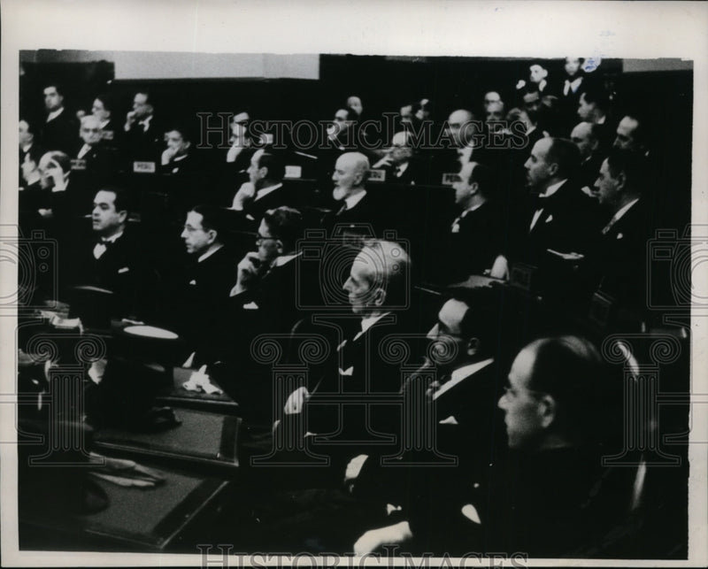 Load image into Gallery viewer, 1938 Press Photo Lima Peru 8th Pan American conference opens - nep06658

