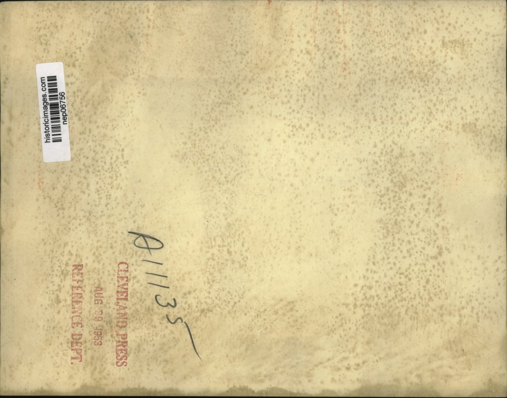 1953 Press Photo Presidential candidate Adlai Stevenson, Stephen Mitchell