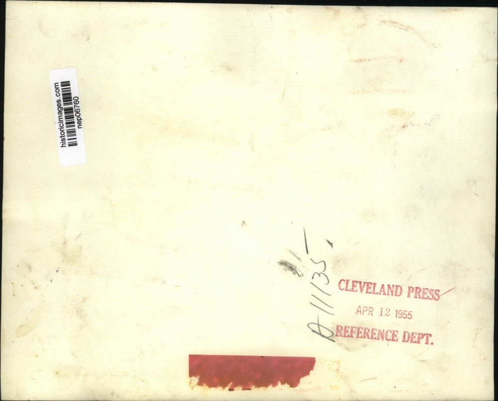 1955 Press Photo Former Presidential candidate Adlai Stevenson - nep06760