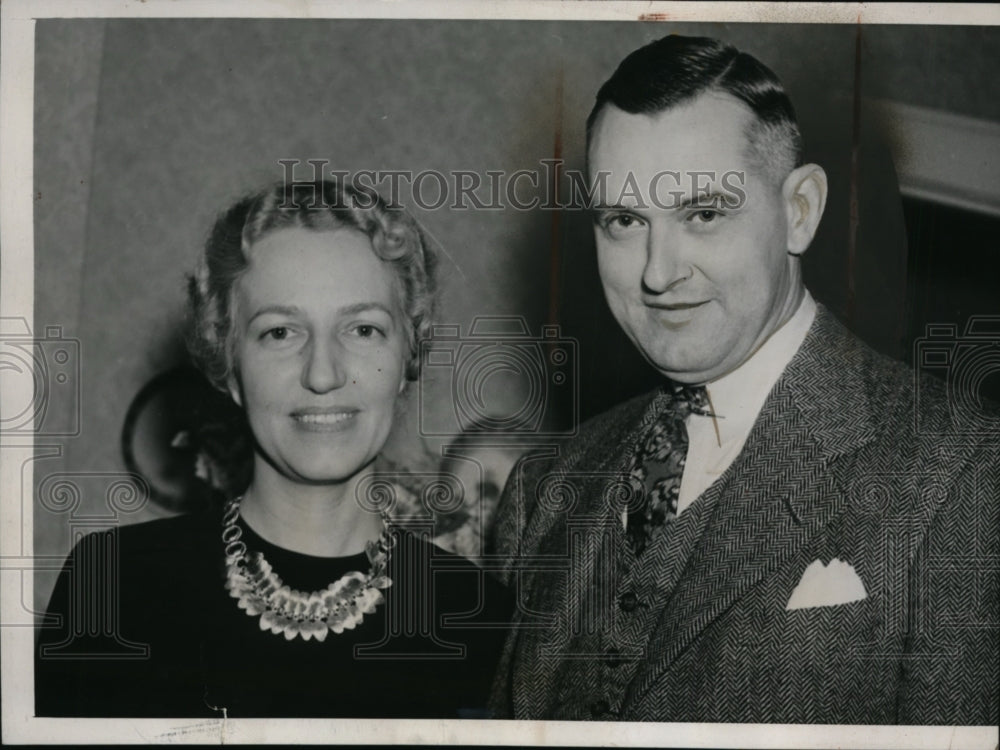 1939 Press Photo Dept of Laor Conciliation Director Dr John Steelman - nep06825