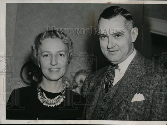 1939 Press Photo Dept of Laor Conciliation Director Dr John Steelman - nep06825
