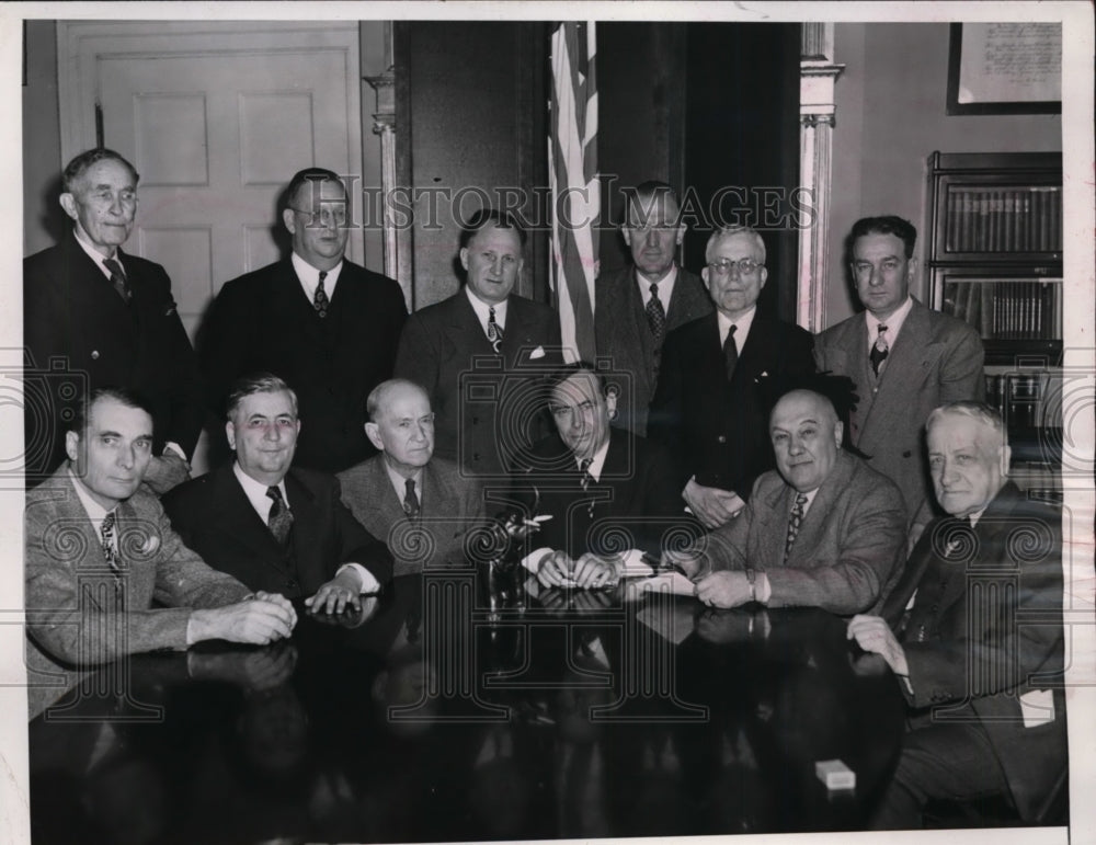 1946 Press Photo GOP Committee Reps Clifford Hope, Tom Jenkins - nep06857