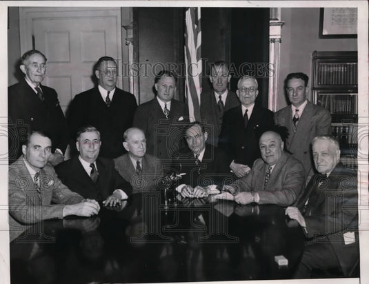 1946 Press Photo GOP Committee Reps Clifford Hope, Tom Jenkins - nep06857
