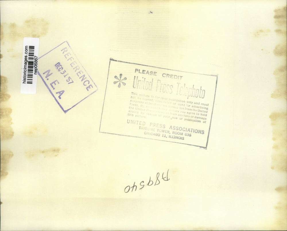 1957 Press Photo Judge Howard Bennett of Minnesota - nep06867