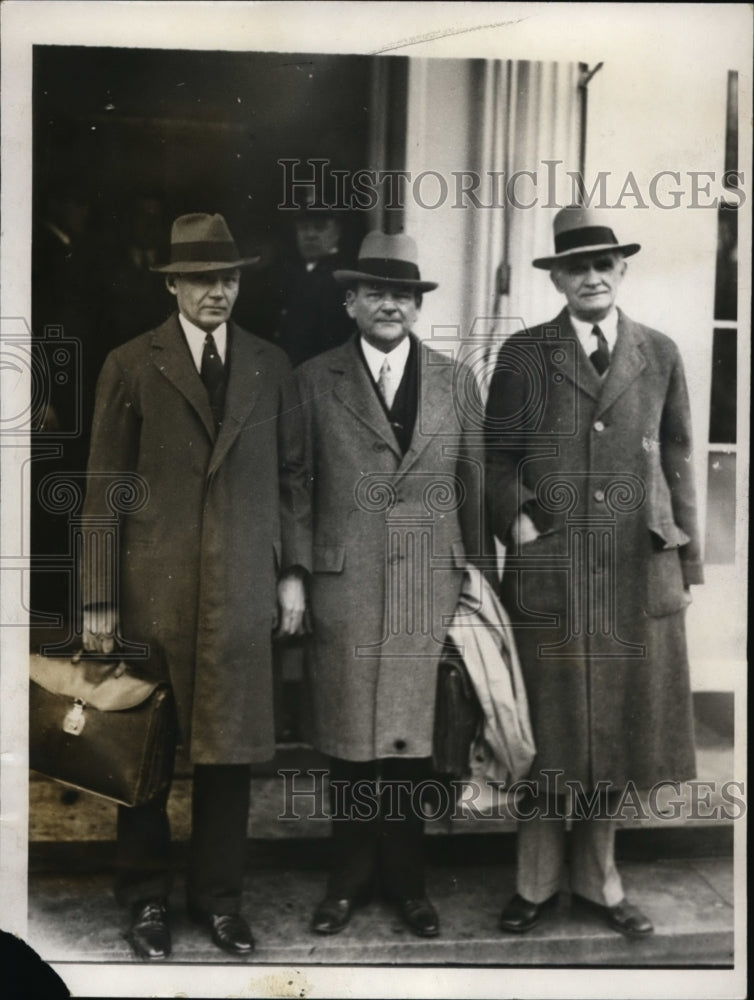 1932 Press Photo Congressmen Louis Douglas of AZ, John McDuffie of Alabama