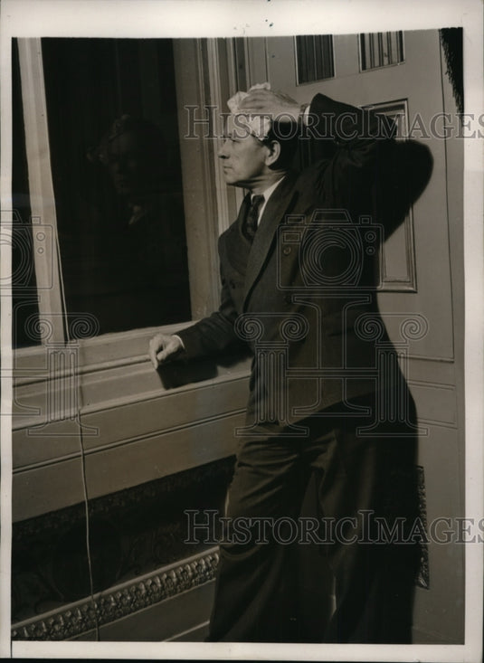 1941 Press Photo Senator Allen Ellender after Amendment to H.R. 1776 - nep06935