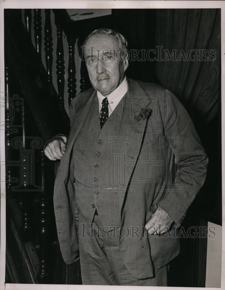 1937 Press Photo Ambassador James W. Gerard - nep06986