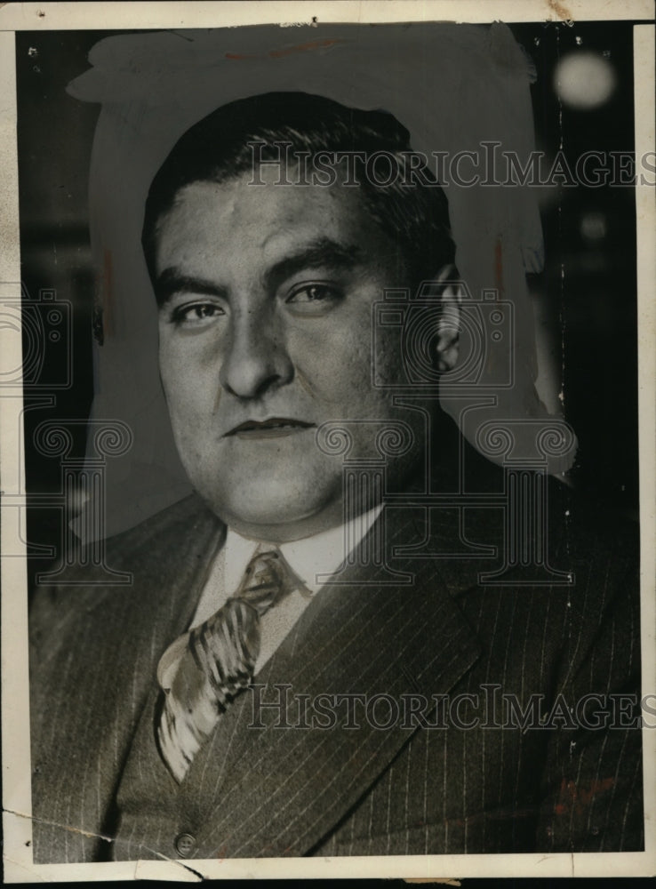 Press Photo Emilio Portes Cil, Mexican Secretary of State - nep06990