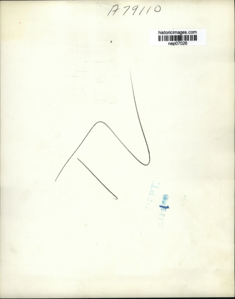 1951 Press Photo Jesse Larson at House Ways & Means Investigation, Washington