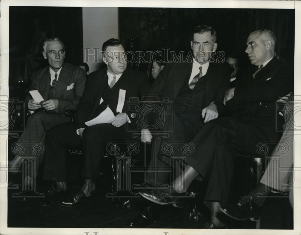 1935 Press Photo 3,000 Dirt Farmers to Testify to Efficacy of AAA - nep07041