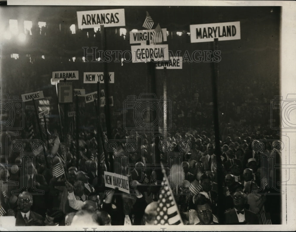 1932 Press Photo Hoover Renominated at Republican National Convention